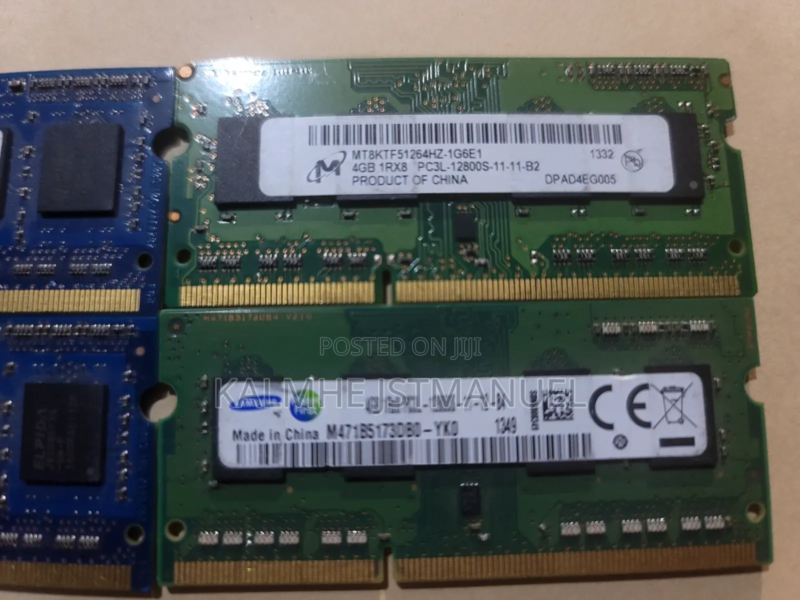 4gb Ddr3l (Pc3l) Ram