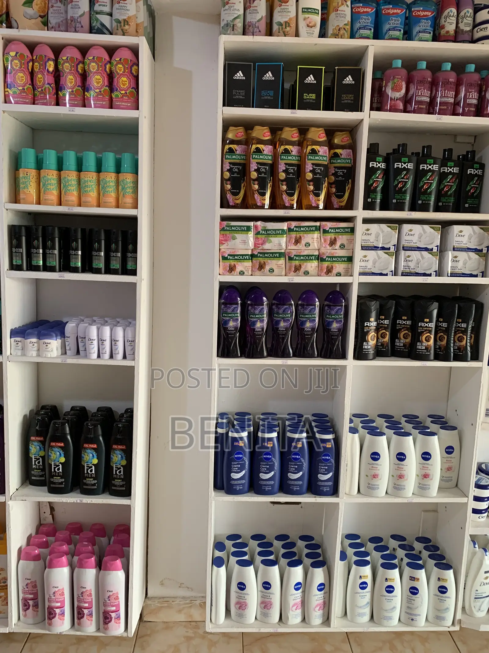 Palmolive and Dove