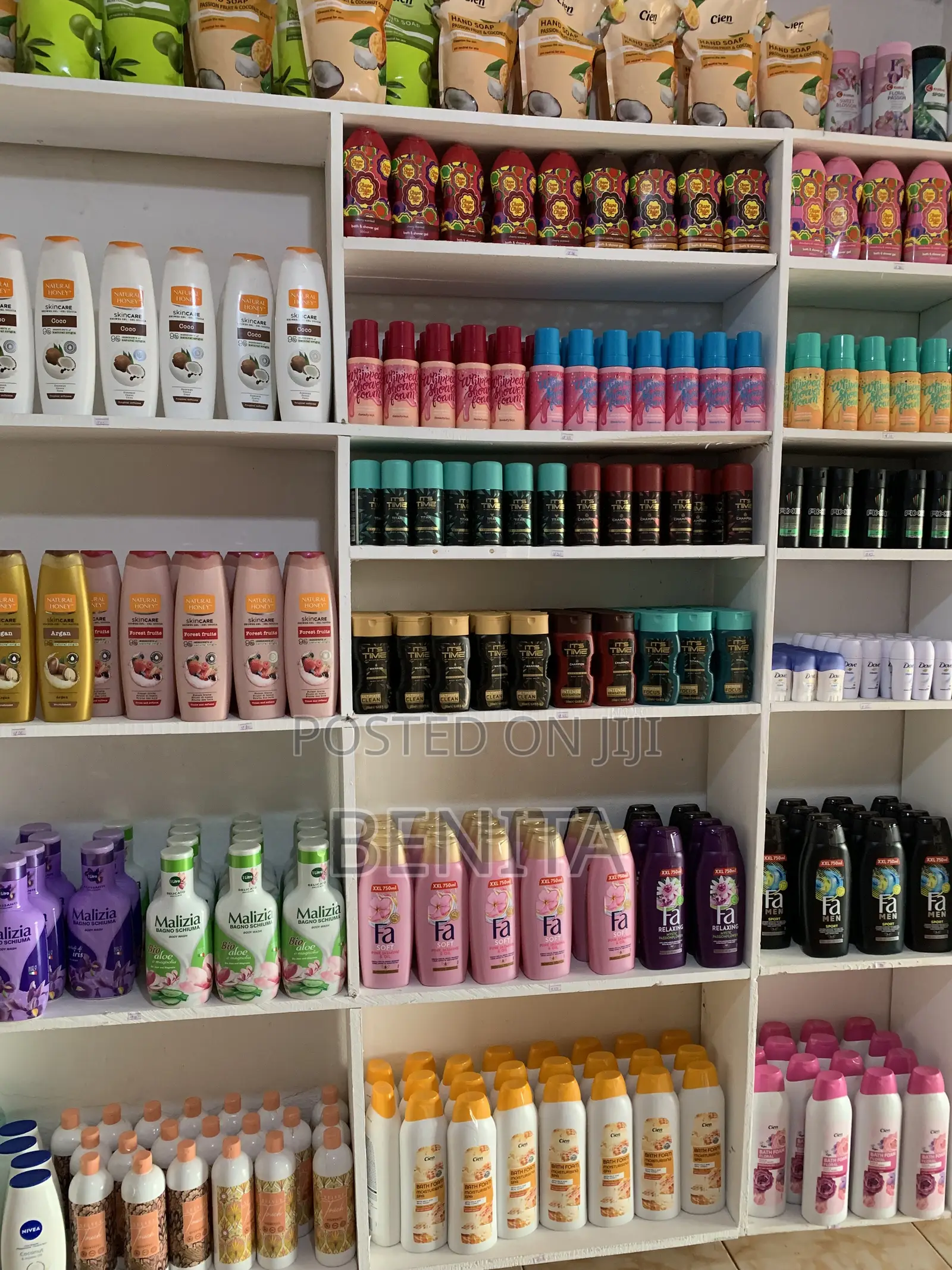 Palmolive and Dove