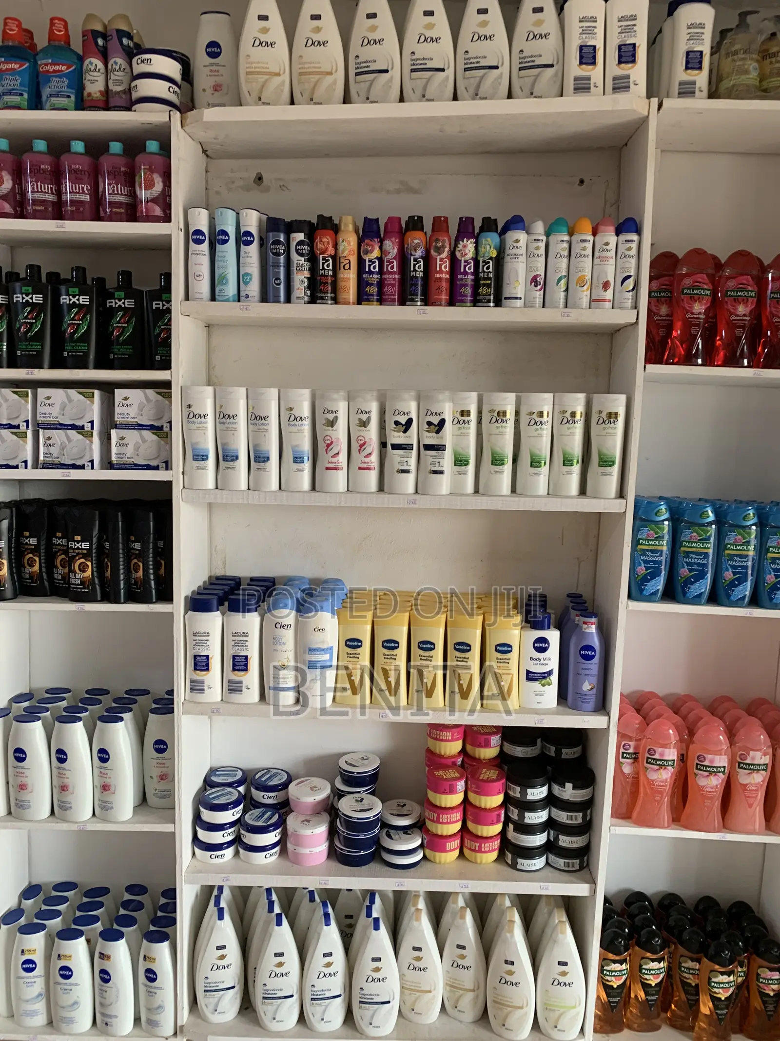 Palmolive and Dove