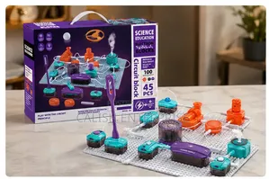 45pcs Electronic Circuit Stem Learning Kit – 100 Circuit Gameplay