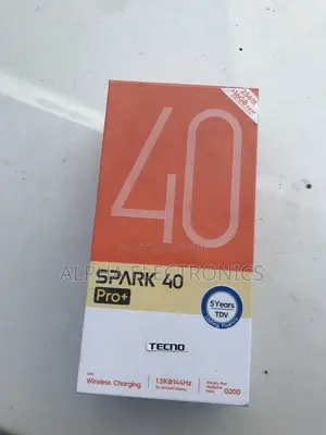New Tecno Spark 40 Pro+ 256 GB Black