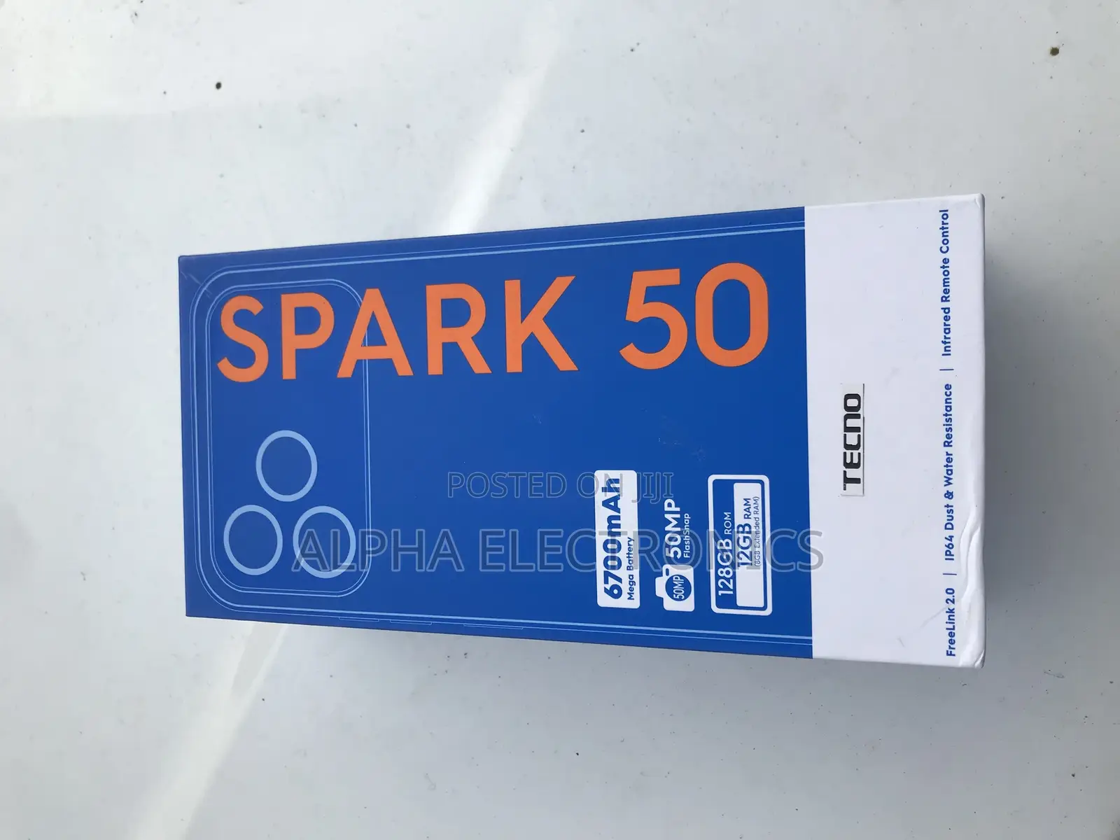 New Tecno Spark 50 128 GB Purple