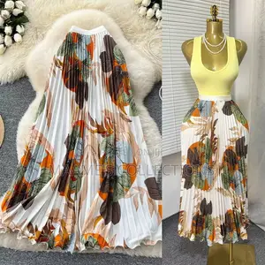 Women’s Pleated Maxi Skirt