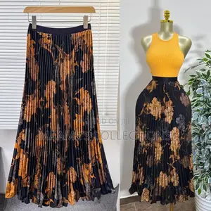 Women’s Pleated Maxi Skirt