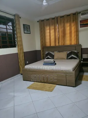 African Queen Bed,Mattress, Side Table-Relocation Sale.