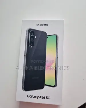 New Samsung Galaxy A56 256 GB Black