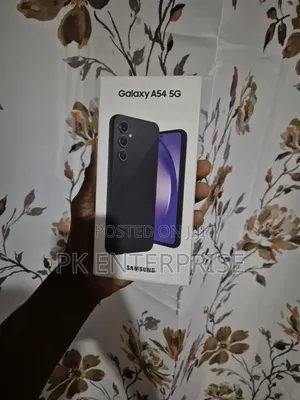 New Samsung Galaxy A54 5G 128 GB Black