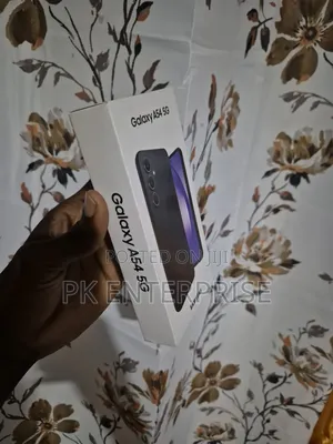 New Samsung Galaxy A54 5G 128 GB Black