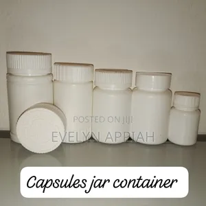 100ml Bamboo Capsules Container