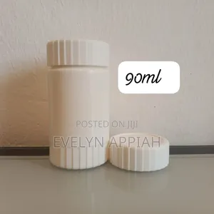 100ml Bamboo Capsules Container
