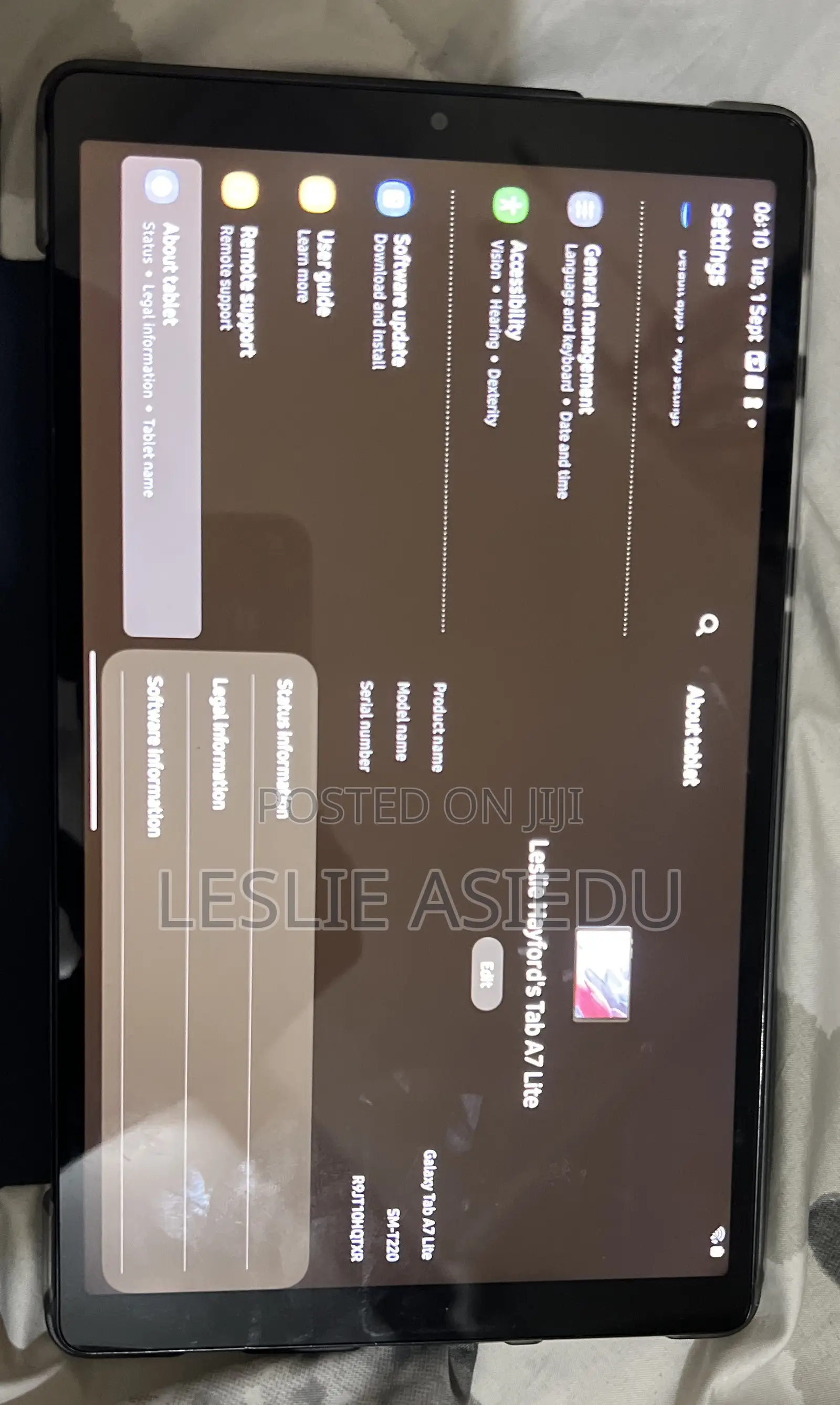Samsung Galaxy Tab A7 Lite 32 GB Gray
