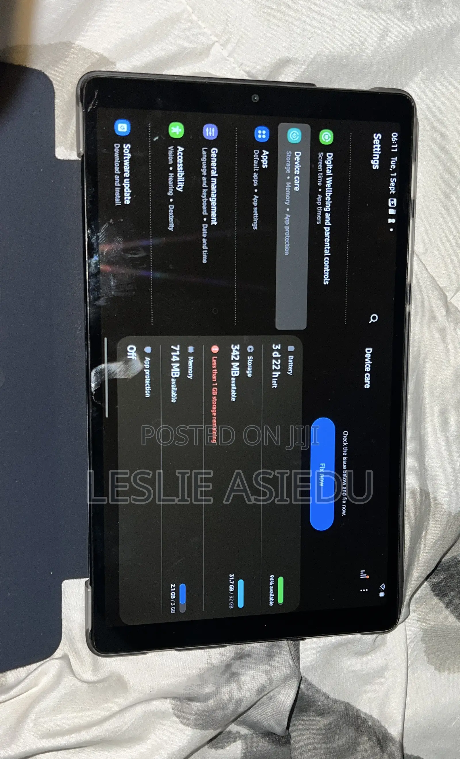 Samsung Galaxy Tab A7 Lite 32 GB Gray