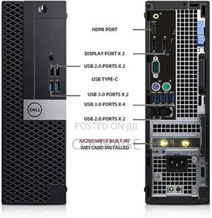 Desktop Computer Dell Optiplex 5040 8GB Intel Core i7 SSD 128GB
