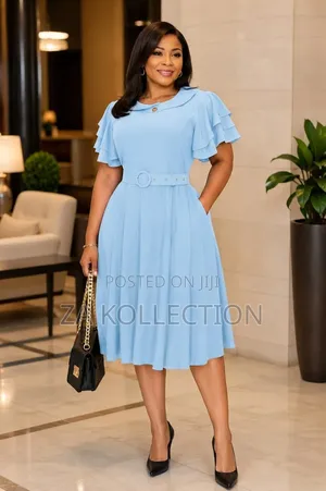 Fashion Flare Ladies Office Dress