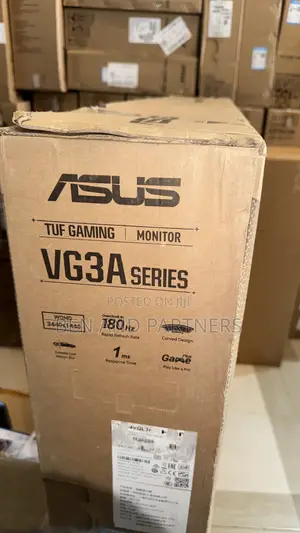 ASUS Tuf 34”, Wqhd, 180hz, 1ms, Hdr, Curved Gaming Monitor