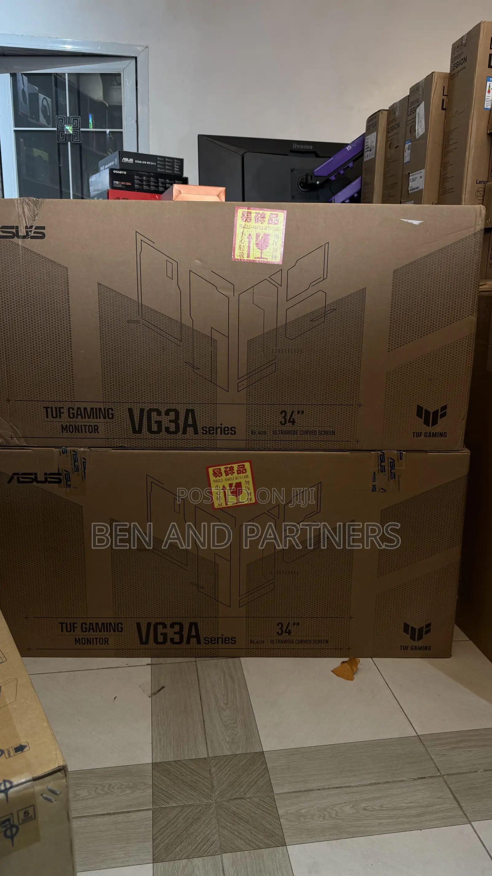 ASUS Tuf 34”, Wqhd, 180hz, 1ms, Hdr, Curved Gaming Monitor