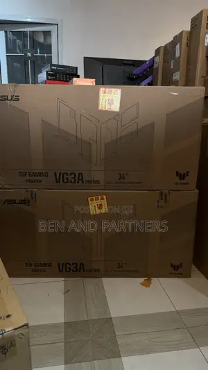 ASUS Tuf 34”, Wqhd, 180hz, 1ms, Hdr, Curved Gaming Monitor