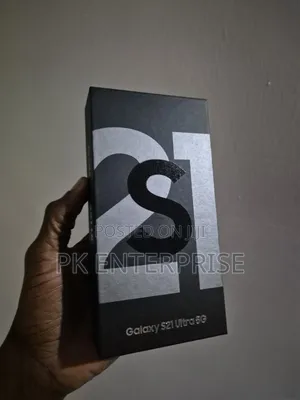 New Samsung Galaxy S21 Ultra 5G 128 GB Black