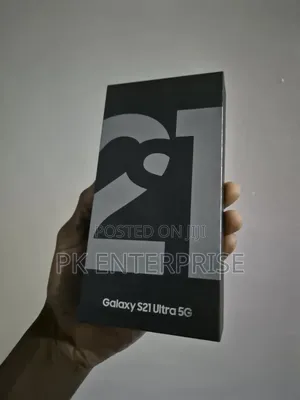 New Samsung Galaxy S21 Ultra 5G 128 GB Black