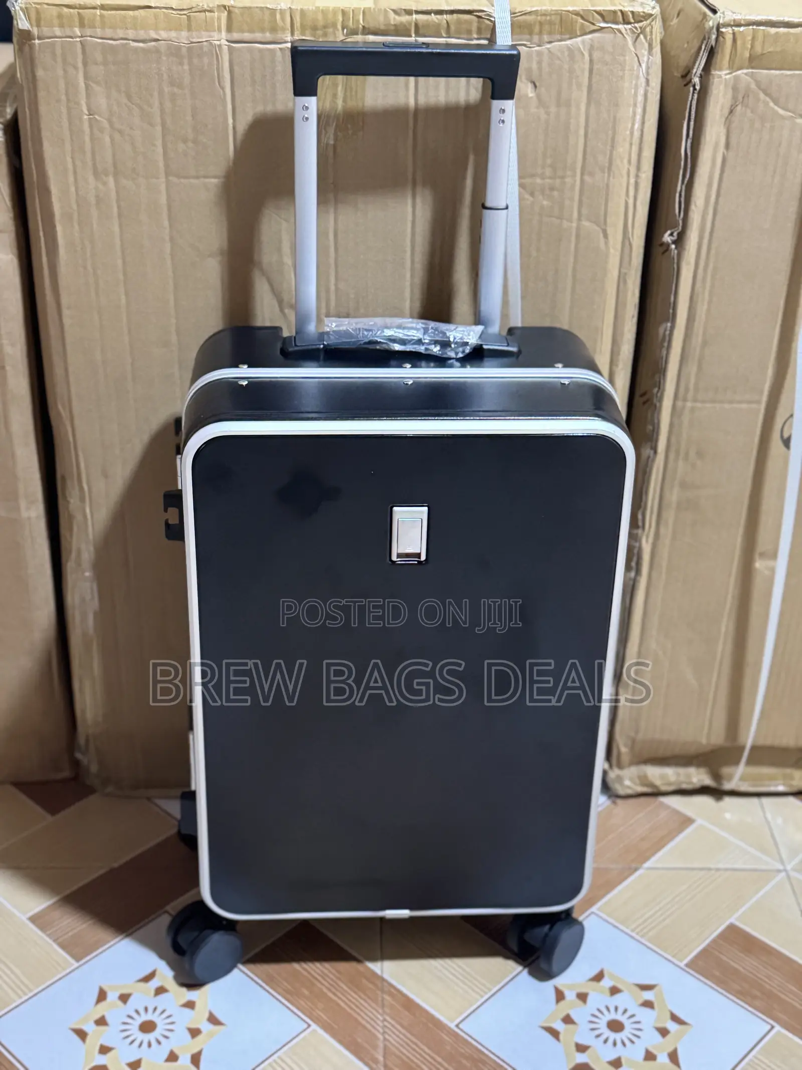 Premium Quality Executive 20 Inches Zipless Hand Luggage Traveling Bag
