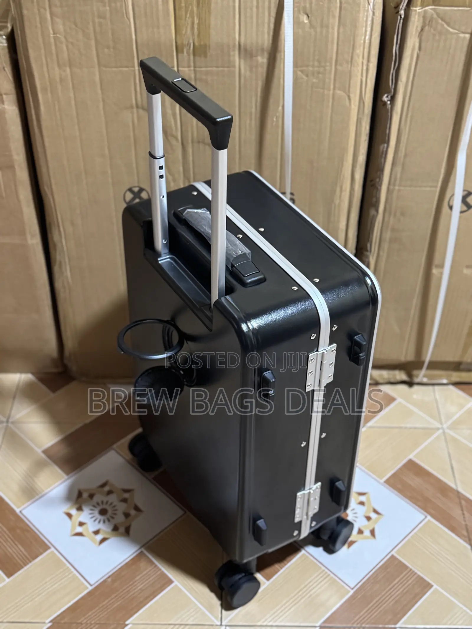 Premium Quality Executive 20 Inches Zipless Hand Luggage Traveling Bag