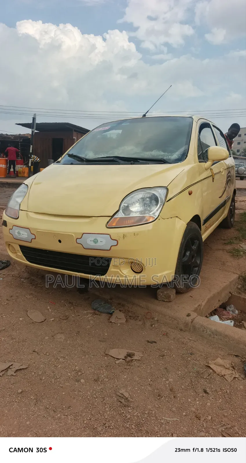 Chevrolet Matiz 2010 Yellow