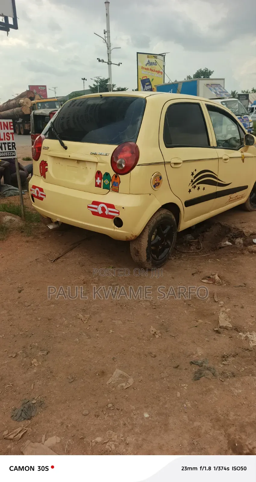 Chevrolet Matiz 2010 Yellow