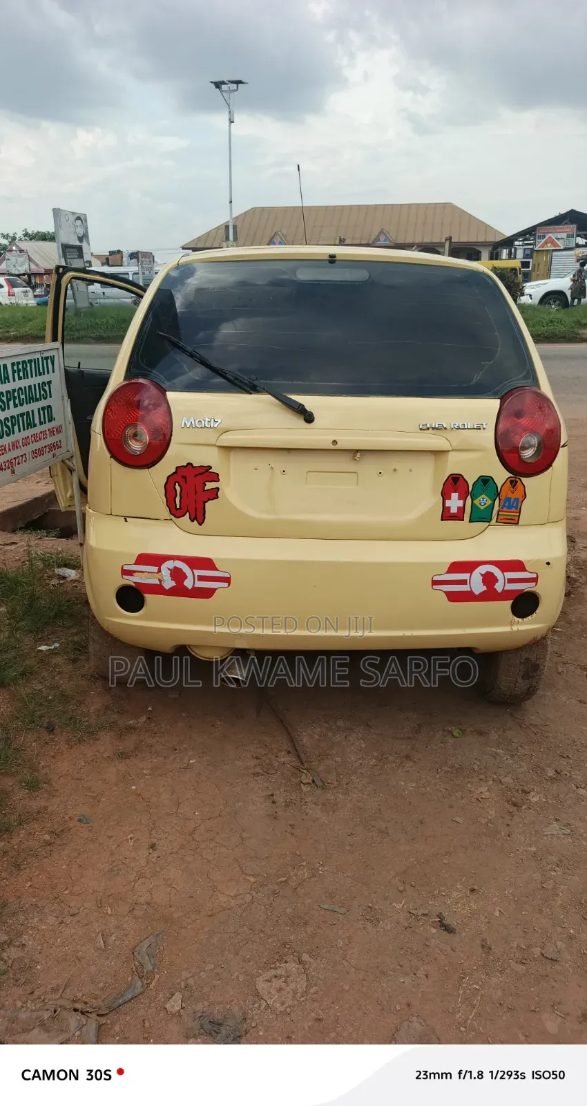 Chevrolet Matiz 2010 Yellow