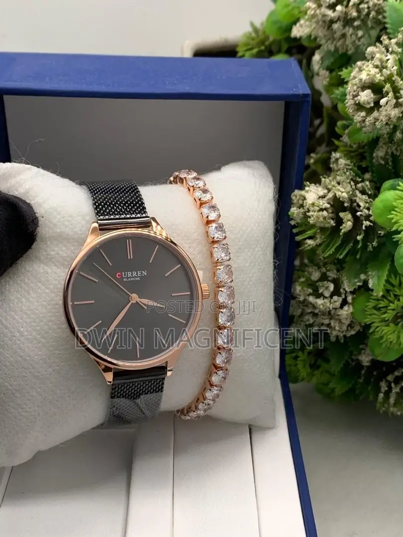 Precious Ladies Watch + Bracelet