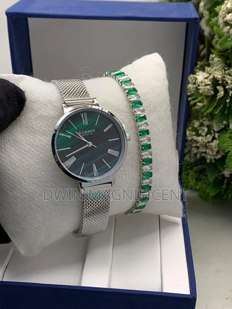 Precious Ladies Watch + Bracelet