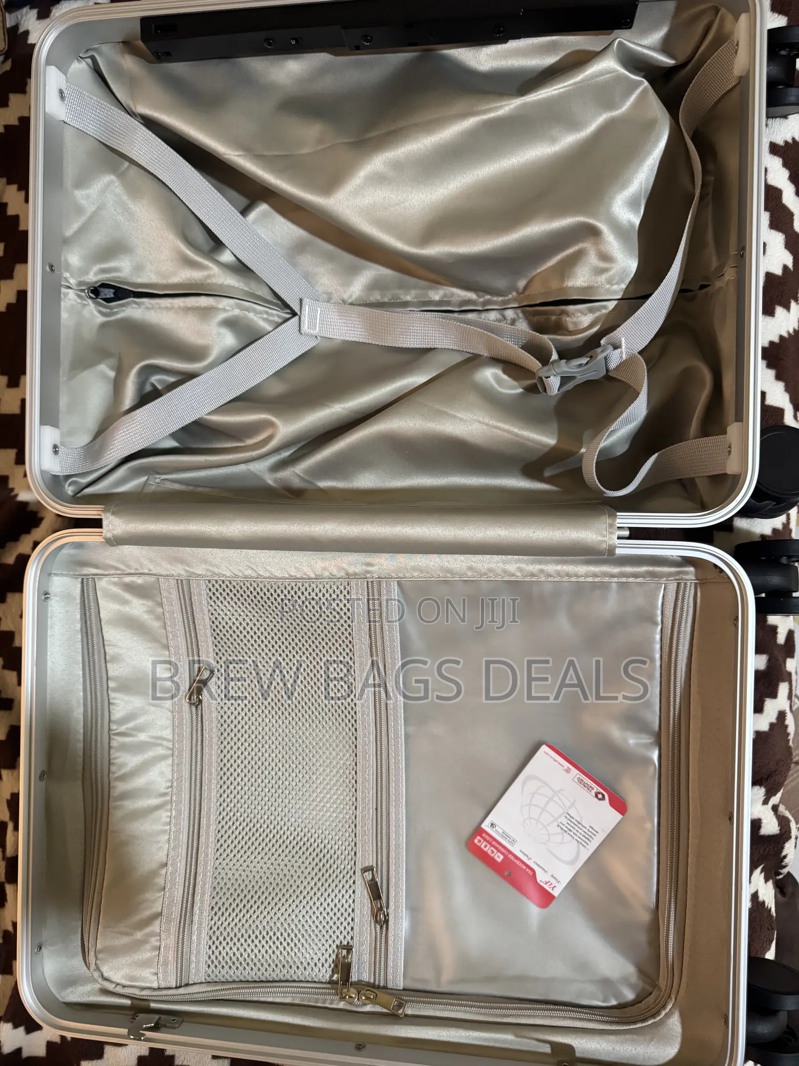 Premium Quality Executive 20 Inches Zipless Hand Luggage Traveling Bag