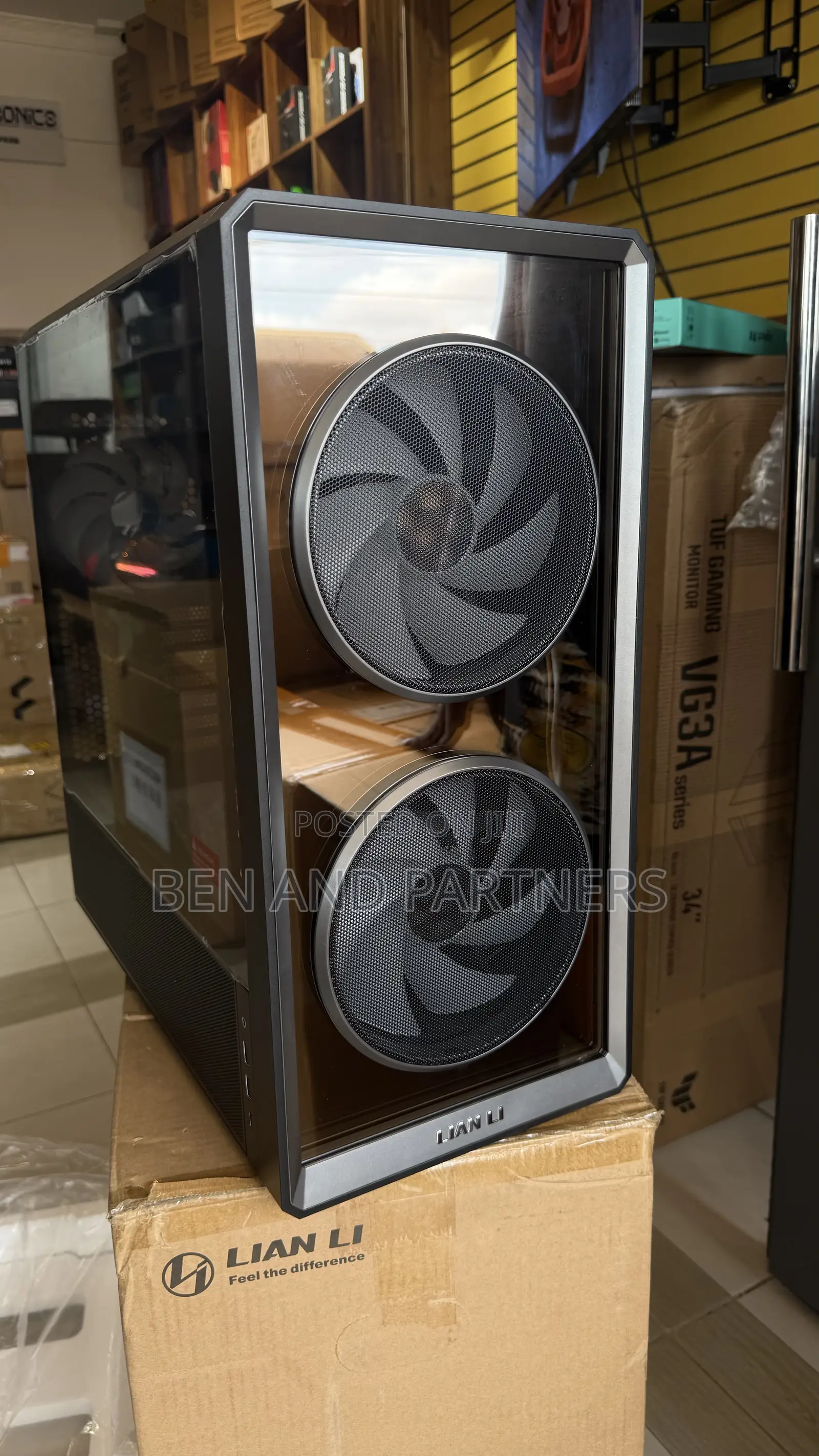 Lian Li Lancool 217 Infinity Mirror Atx Tempered Glass Case