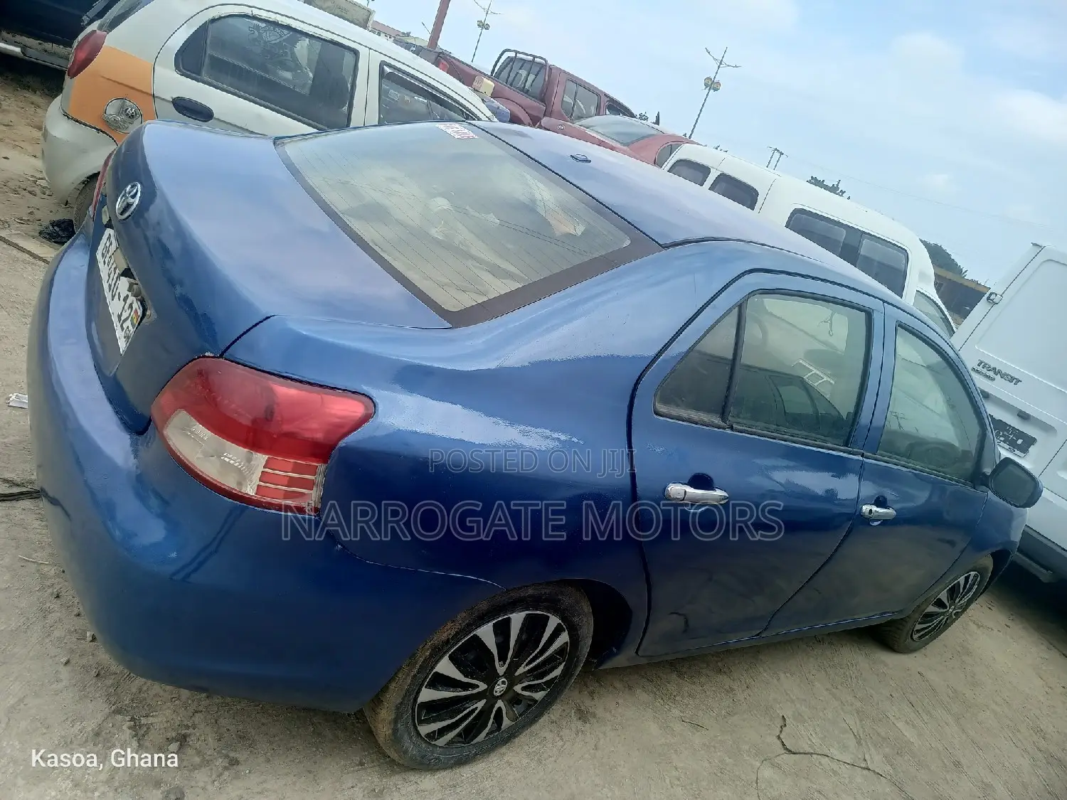 Toyota Yaris 2007 Blue