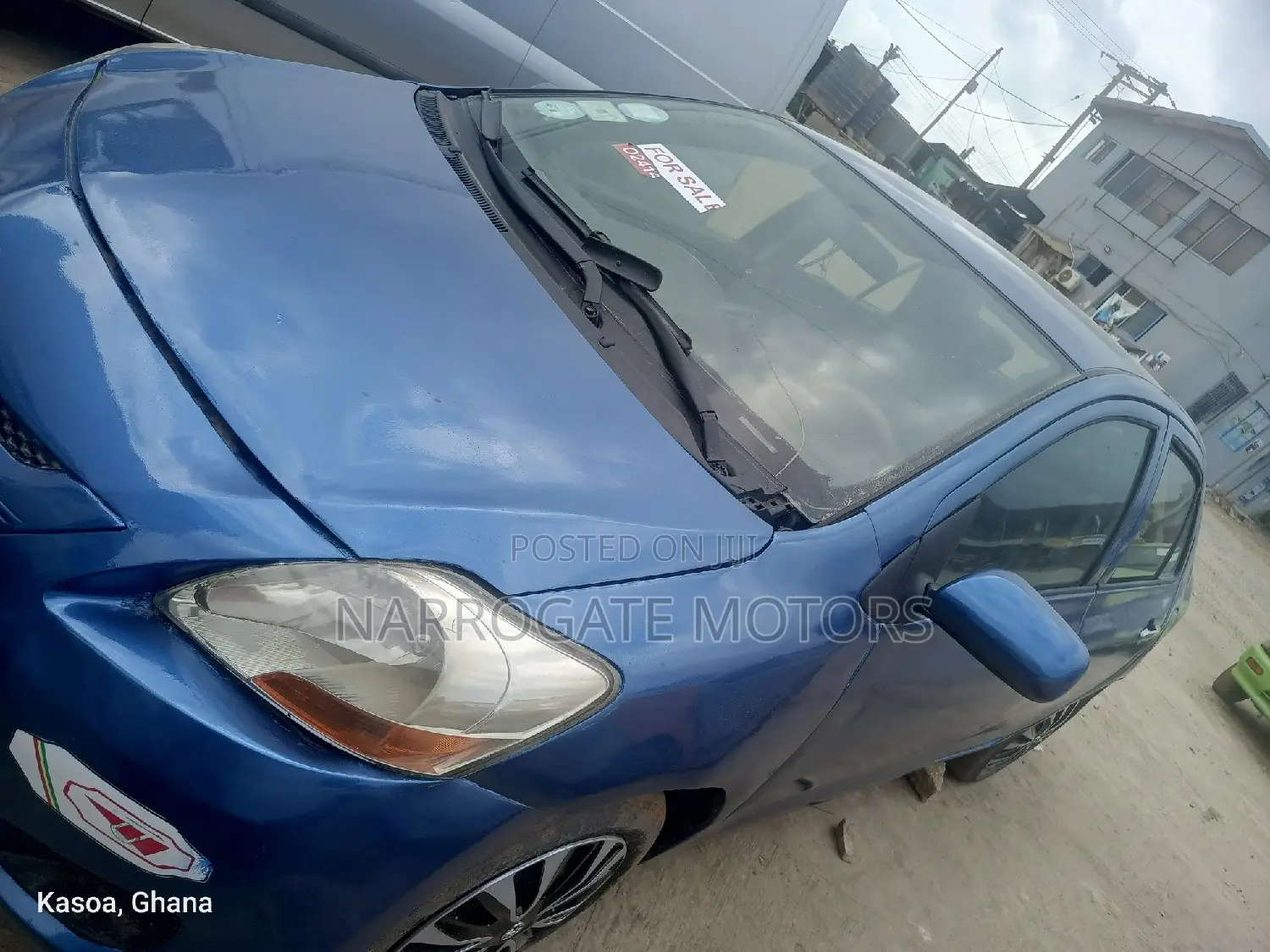 Toyota Yaris 2007 Blue