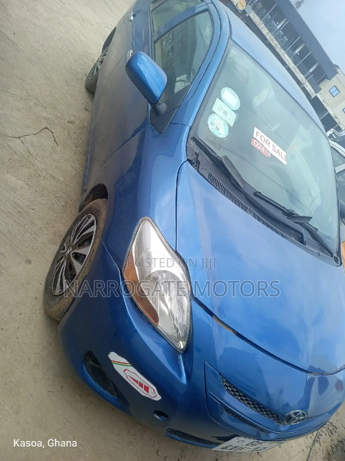 Toyota Yaris 2007 Blue