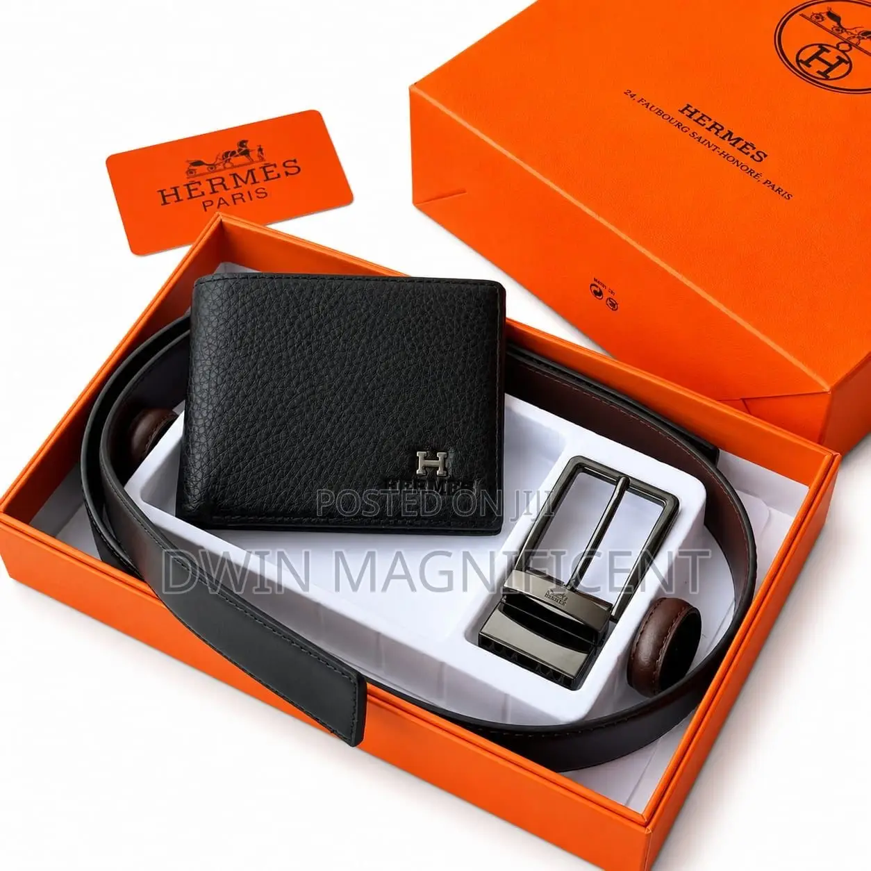 Hermes Exclusive Belt + Wallet