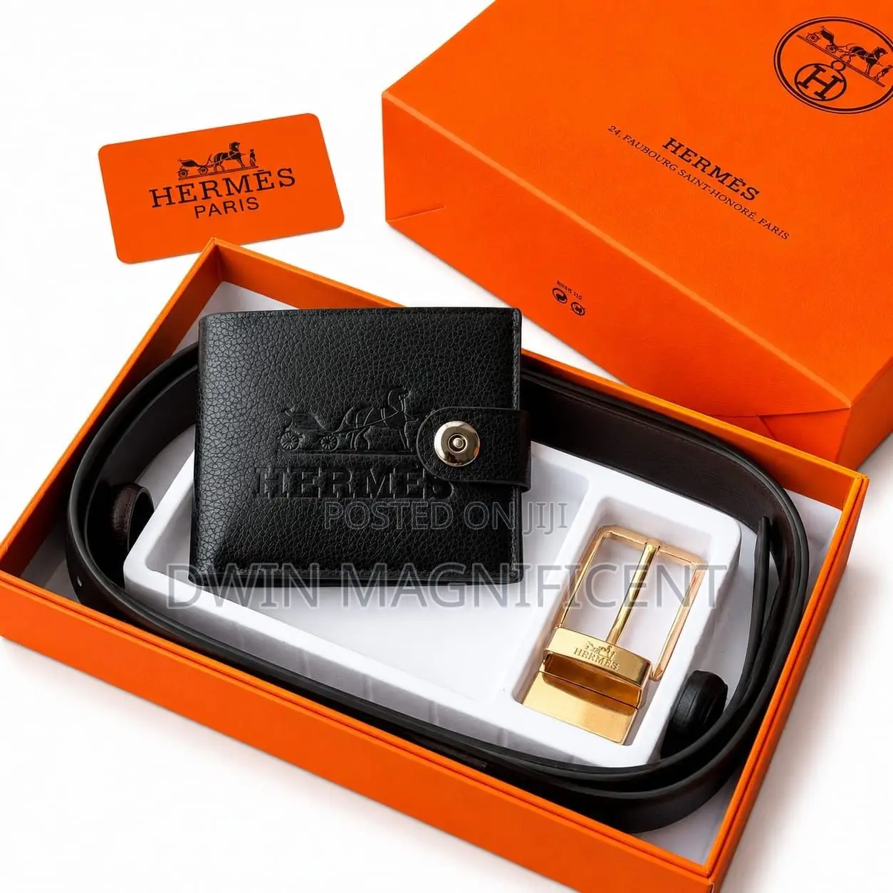 Hermes Exclusive Belt + Wallet
