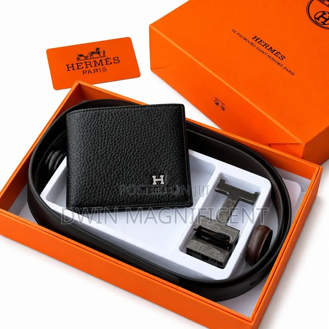 Special Hermes Wallet + -Belt