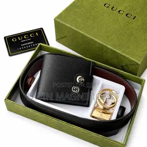 Exclusive Gucci Belts + Wallet