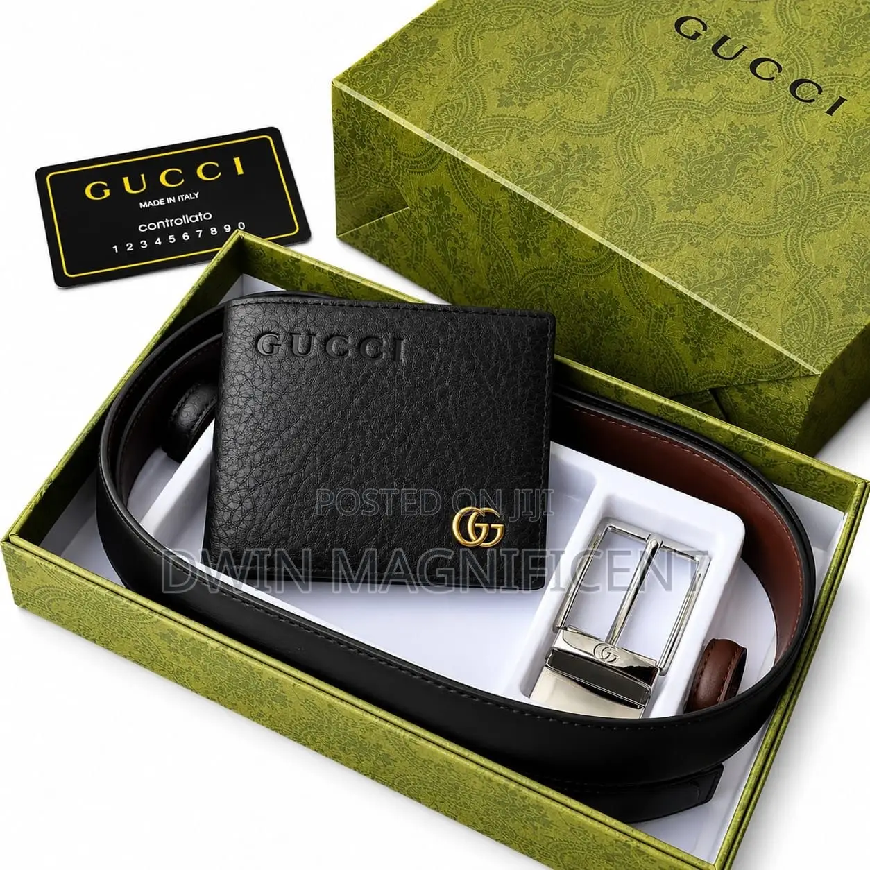 Exclusive Gucci Belts + Wallet