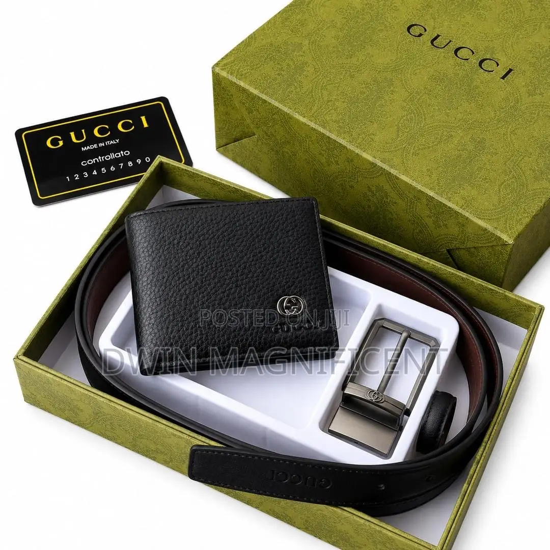 Exclusive Gucci Belts + Wallet