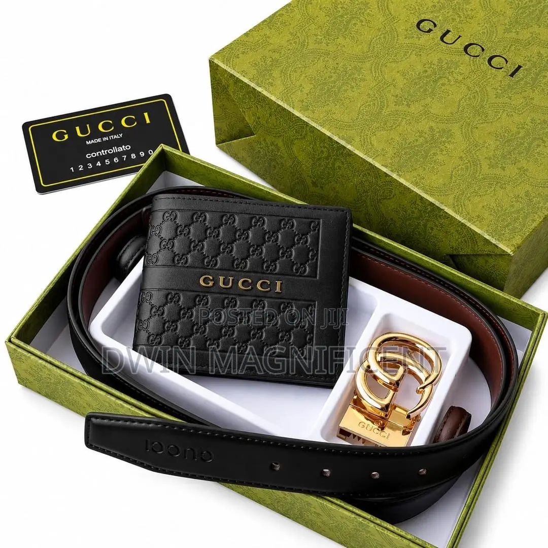Exclusive Gucci Belts + Wallet