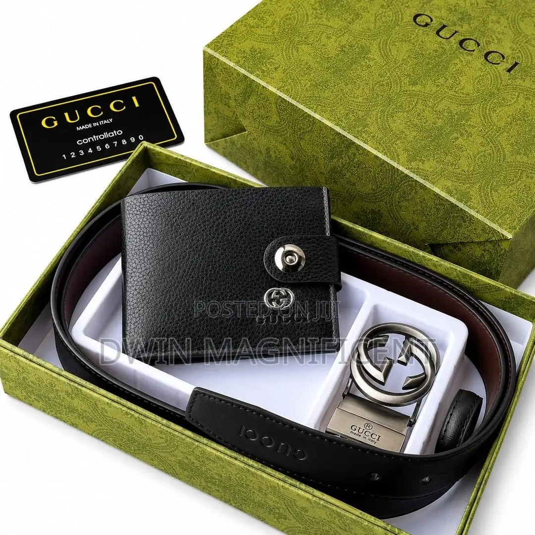 Exclusive Gucci Belts + Wallet