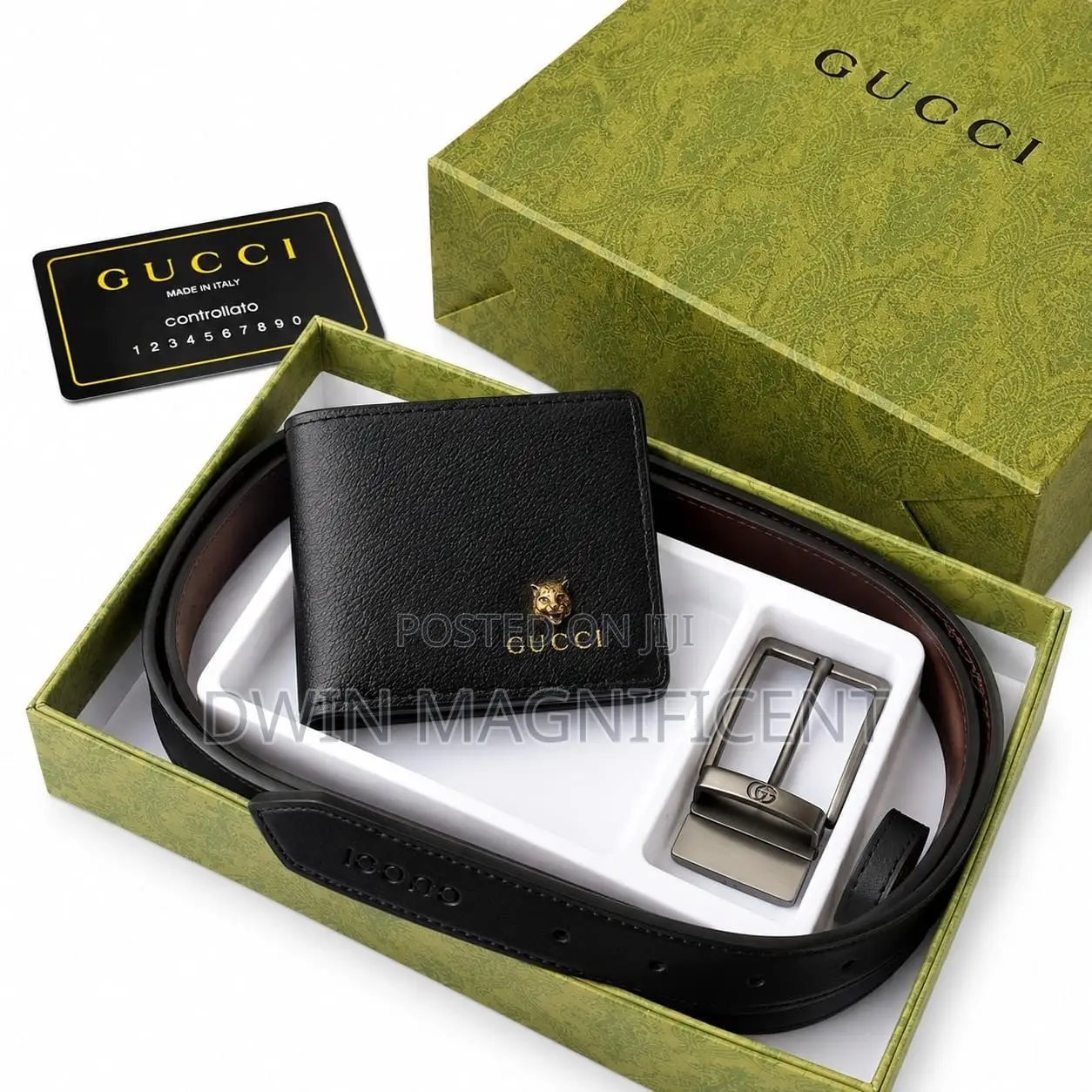 Exclusive Gucci Belts + Wallet
