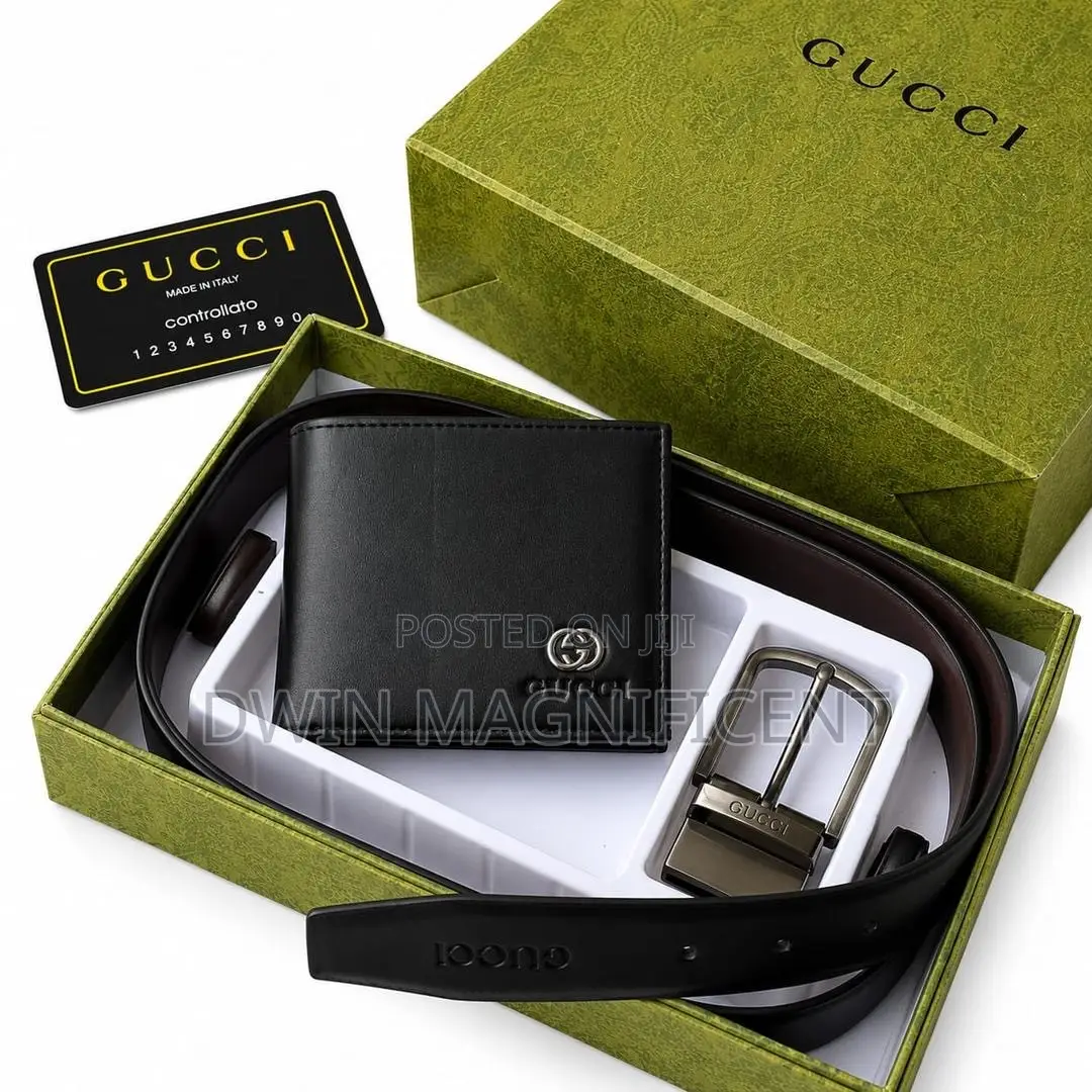 Exclusive Gucci Belts + Wallet