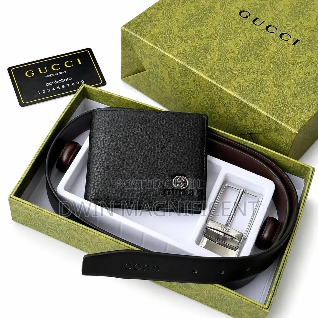 Exclusive Gucci Belts + Wallet