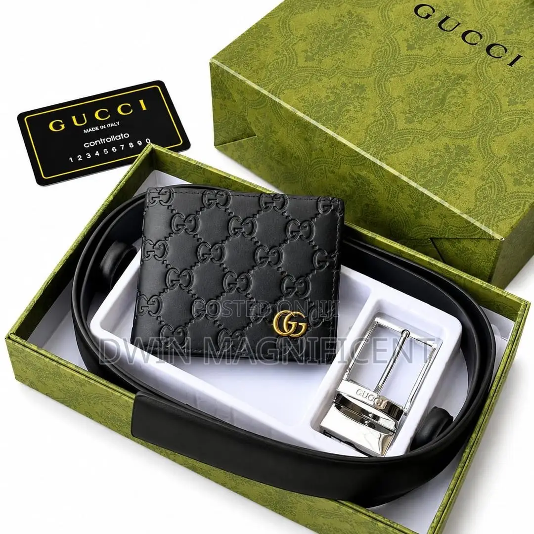 Exclusive Gucci Belts + Wallet