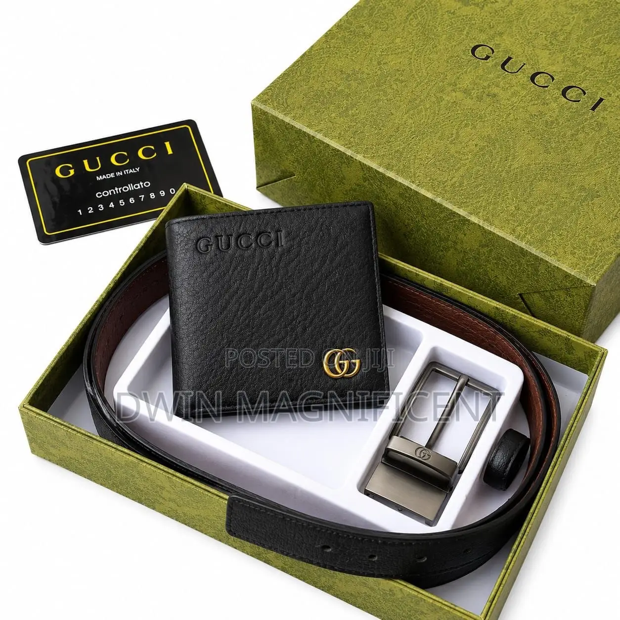 Exclusive Gucci Belts + Wallet