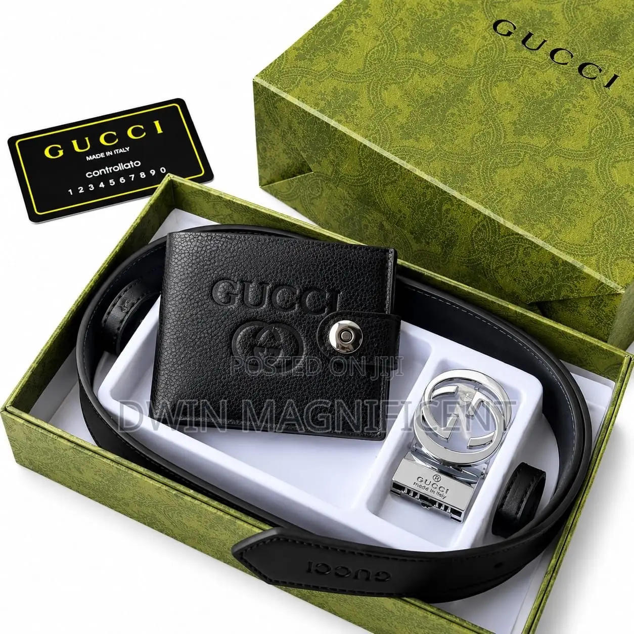 Exclusive Gucci Belts + Wallet